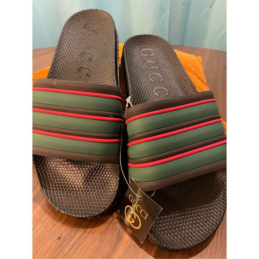 Mens Gucci Style Slides